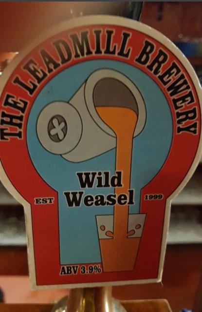 Wild Weasel 3.9%, The Leadmill Brewery, England