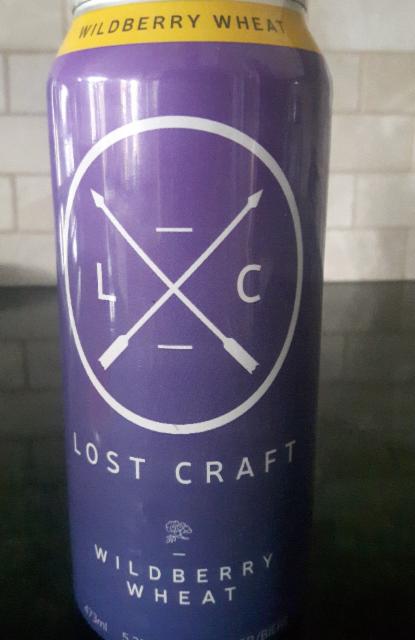 wildberry wheat 5.2%, Lost Craft Inc, Canada