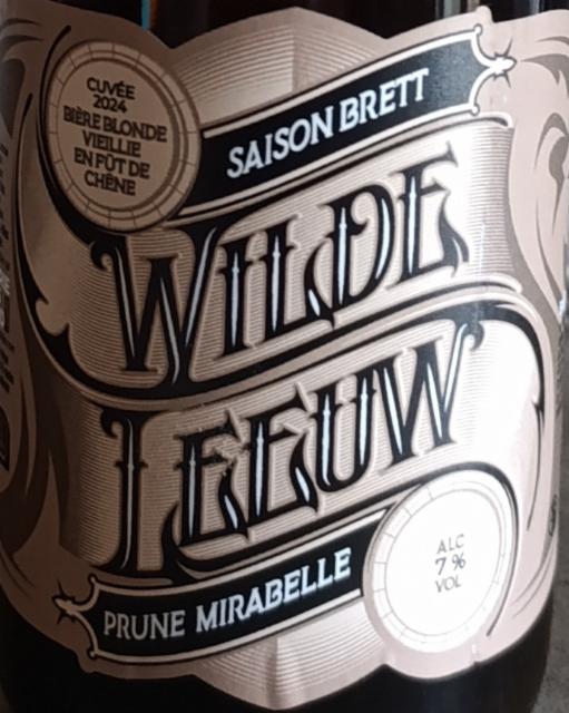 Wilde Leeuw 2024 Saison Brett (Prune Mirabelle) 7.0%, Brasserie Du Pays Flamand, France
