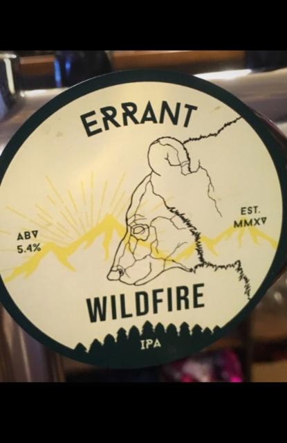 Wildfire 5.4%, Errant Brewery, England