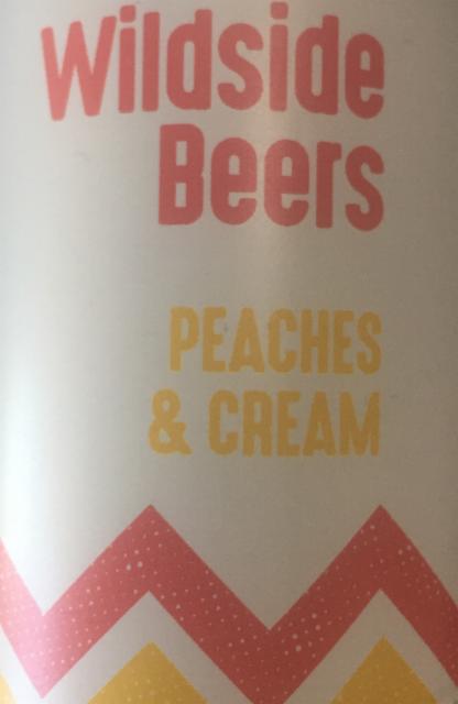 Wildside Beers-Peaches & Cream 4.2%, Brightside Brewing, England