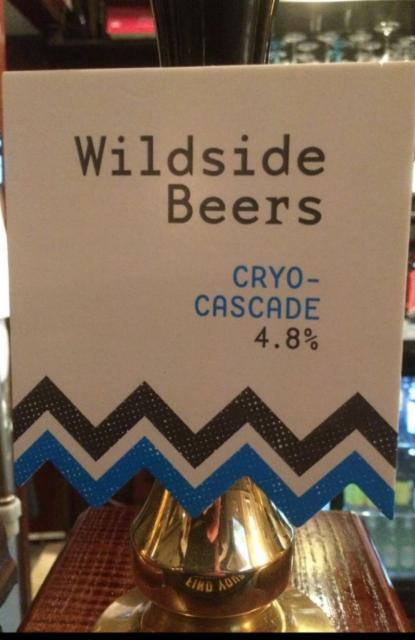 Wildside Cryo-Cascade 4.8%, Brightside Brewing, England