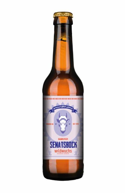Hamburger Senatsbock (2020) 6.0%, Wildwuchs Brauwerk Hamburg, Germany