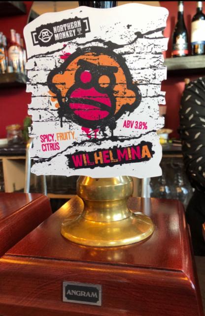 Wilhelmina 3.8%, Northern Monkey Brew Co., England