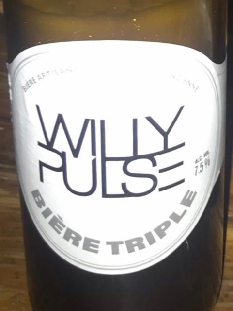 Wiliy pulse 7.5%, Brasserie Au Delà, France