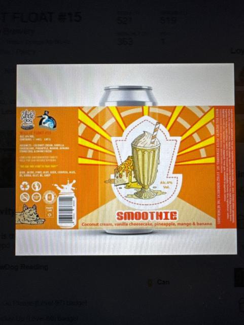 Will It Float #15 6.0%, White Dog Brewery, Netherlands