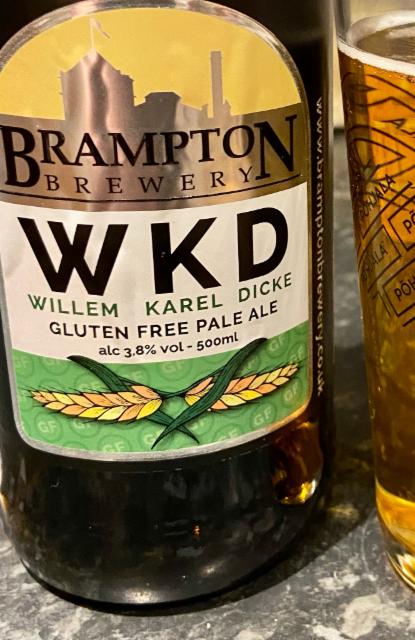 Willem Karel Dicke WKD 3.8%, Brampton Brewery, England