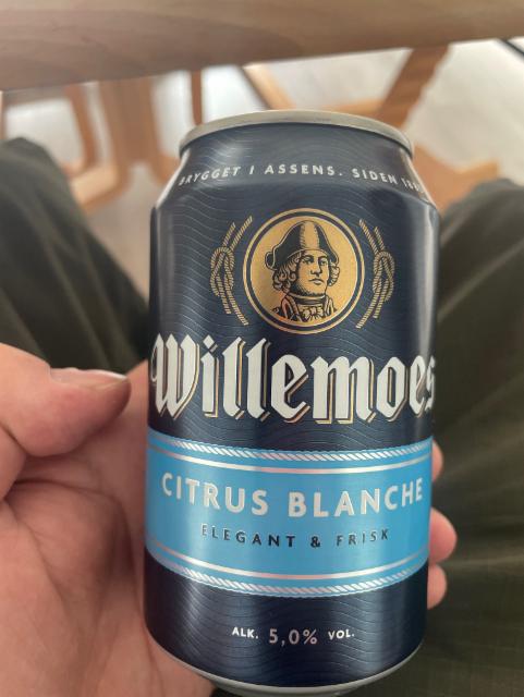Willemoes citrus blanche 5.0%, Bryggeriet Vestfyen, Denmark
