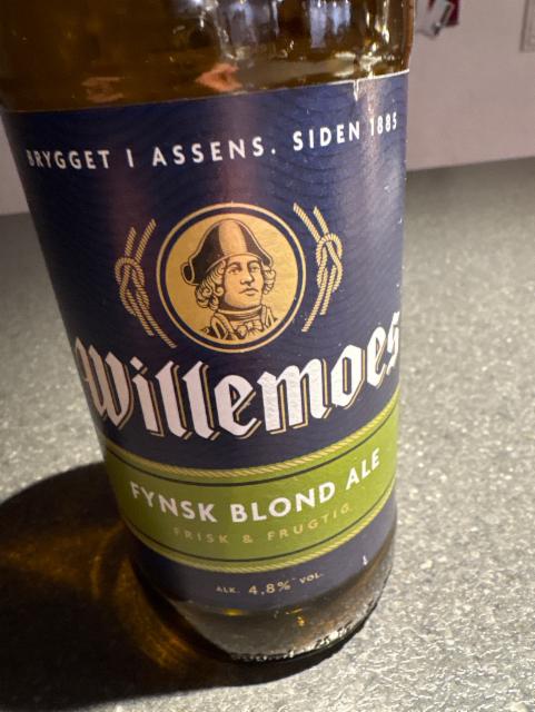 Willemoes fynsk blonde ale 4.8%, Bryggeriet Vestfyen, Denmark
