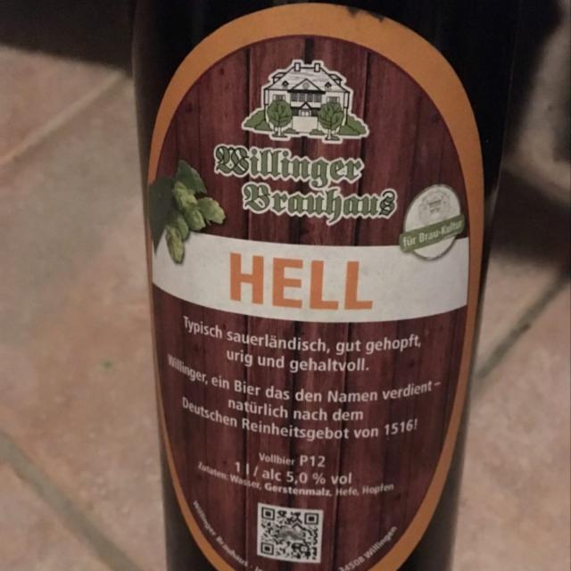 Willinger Hell, Willinger Brauhaus