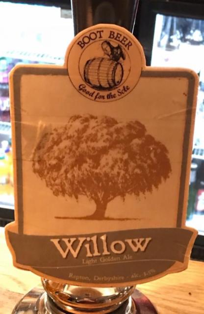 Willow 3.5%, Boot Beer, England