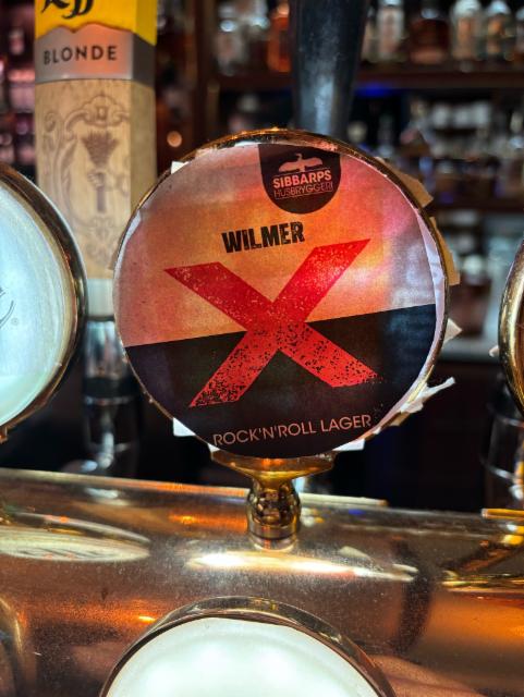 Wilmer X Rock N' Roll Lager 5.0%, Sibbarps Husbryggeri, Sweden