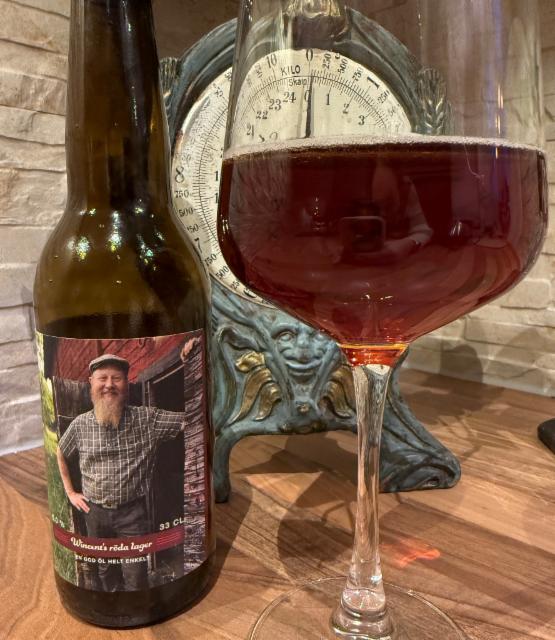 Wincents Röda Lager 5.0%, Fenix Brewery, Sweden