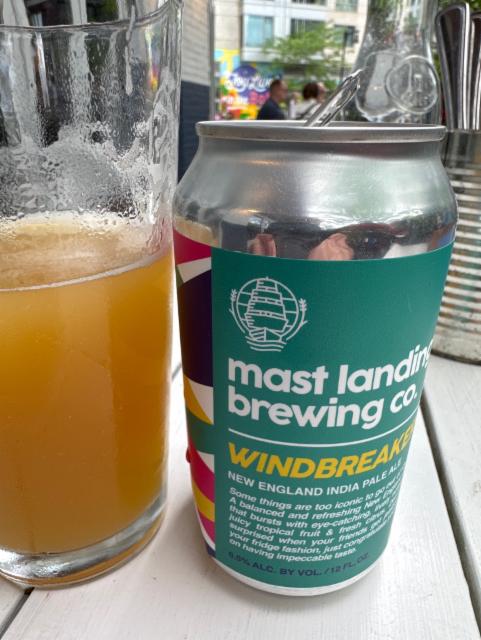 Windbreaker 6.5%, Mast Landing Brewing Co., United States
