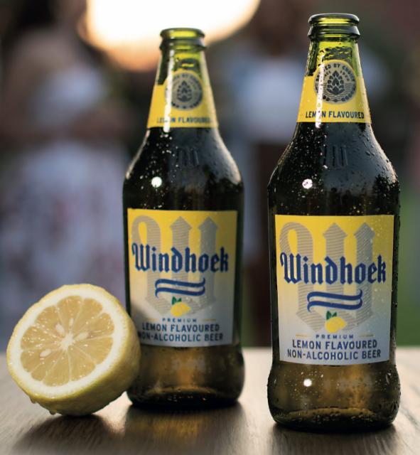 Windhoek Lemon Flavoured Non-Alcoholic Beer 0.5%, Namibia Breweries Limited (Heineken), Namibia