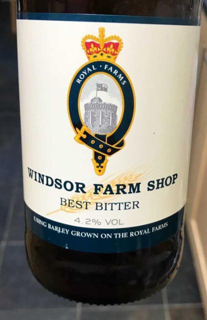 Windsor Farm Shop Best Bitter 4.2%, Windsor & Eton Brewery, England