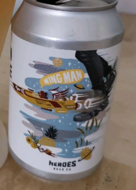 Wing Man Pineapple Sour 3.5%, Heroes Beer Co., Hong Kong