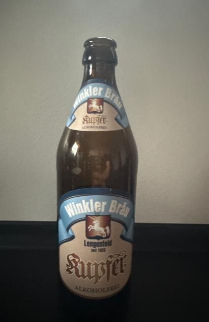 Winkler Bräu Kupfer alkoholfrei, Winkler Bräu