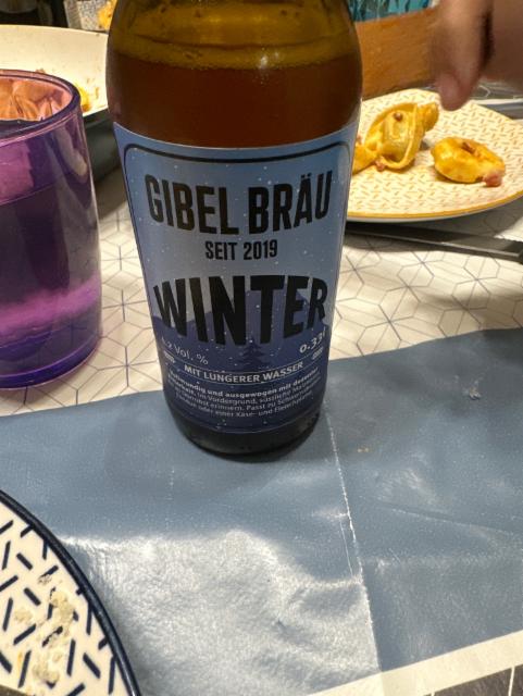 Winter, Gibel Bräu