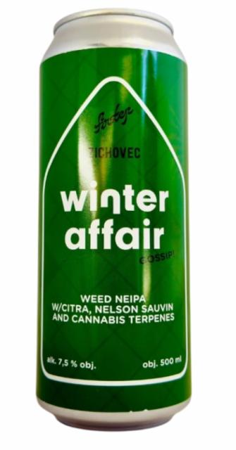 winter affair gossip : weed NEIPA 7.5%, Rodinný Pivovar Zichovec, Czech Republic