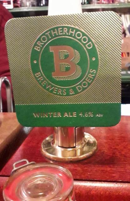 Winter Ale 4.6%, Brotherhood Brewery, England