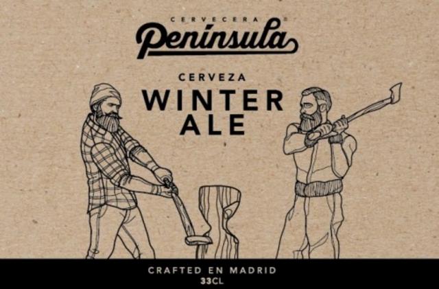 Winter Ale 2017 7.4%, Cervecera Península, Spain
