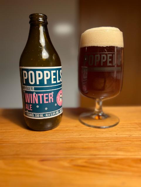 Winter ale 2025 5.6%, Poppels Bryggeri, Sweden