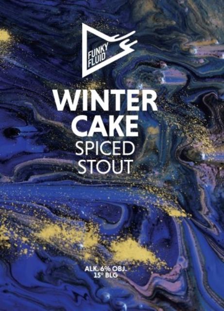 Winter Cake Stout 7.4%, Funky Fluid, Poland