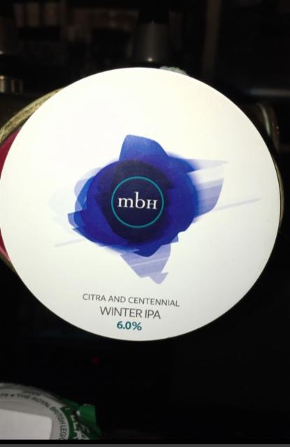 Winter IPA 6.0%, The Mobberley Brewhouse, England