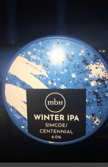 Winter IPA 2019 6.0%, The Mobberley Brewhouse, England