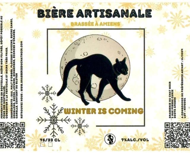 Winter Is Coming 7.0%, Brasserie Du Chat Noir [Closed], France