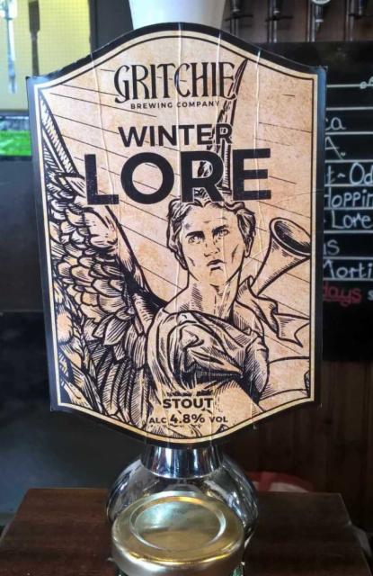 Winter Lore 4.8%, Gritchie Brewing Company, England