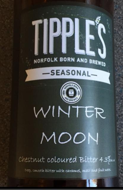 Winter Moon 4.3%, Tipples Brewery, England