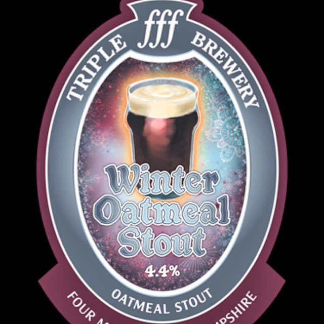 Triple Fff Winter Oatmeal Stout 4.4%, Triple fff Brewery, England