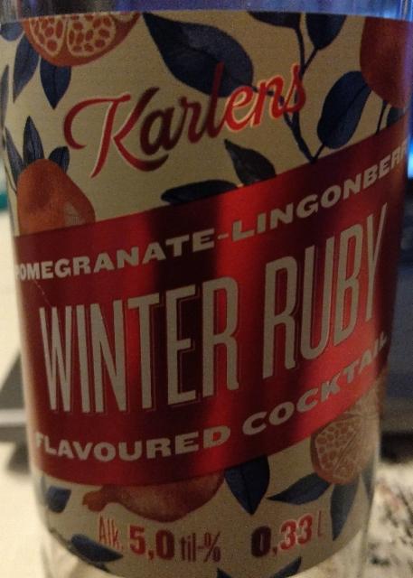 Winter Ruby Pomegranate - Lingonberry, Lidl Suomi