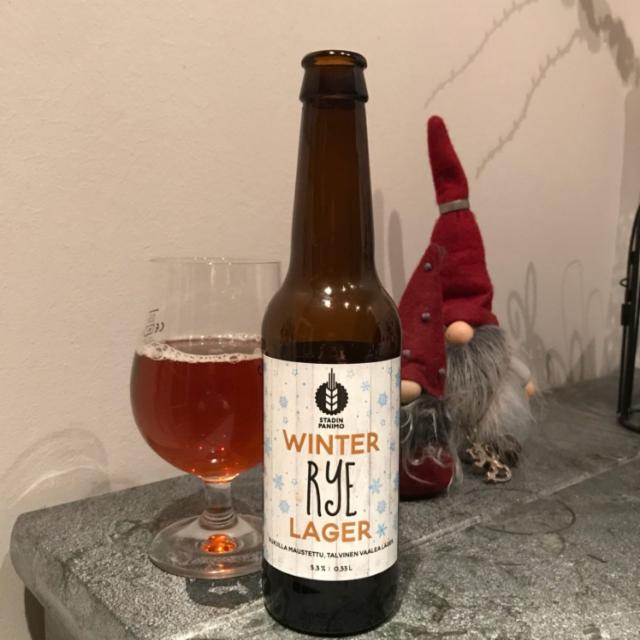 Winter Rye Lager 5.3%, Stadin Panimo, Finland
