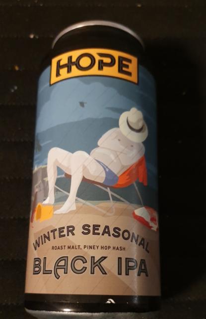 Winter Seasonal Black IPA 4.9%, Hope Beer, Ireland