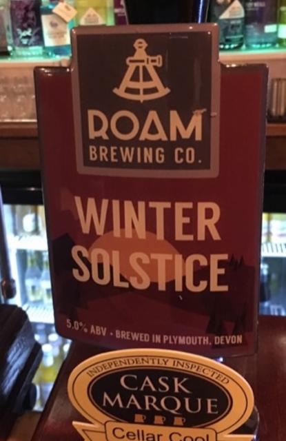 Winter Solstice 5.0%, Roam Brewing Co., England