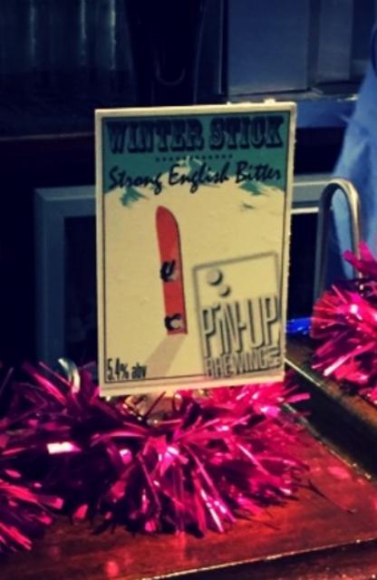 Winter Stick 5.4%, Pin-Up Beers, England