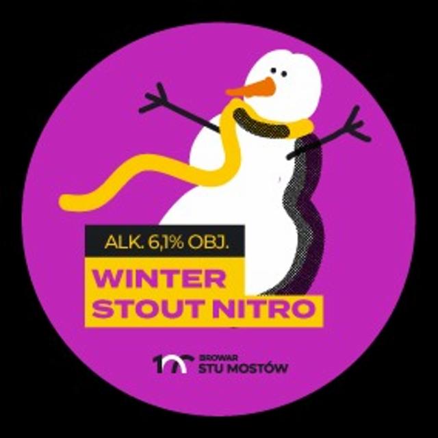 Winter Stout Nitro 6.1%, Browar Stu Mostów, Poland