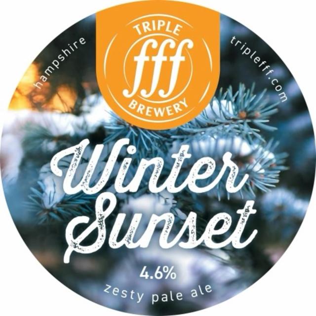 Winter Sunset 4.6%, Triple fff Brewery, England