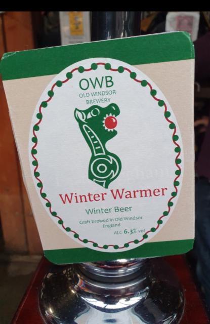 Winter Warmer 6.3%, Old Windsor Brewery, England