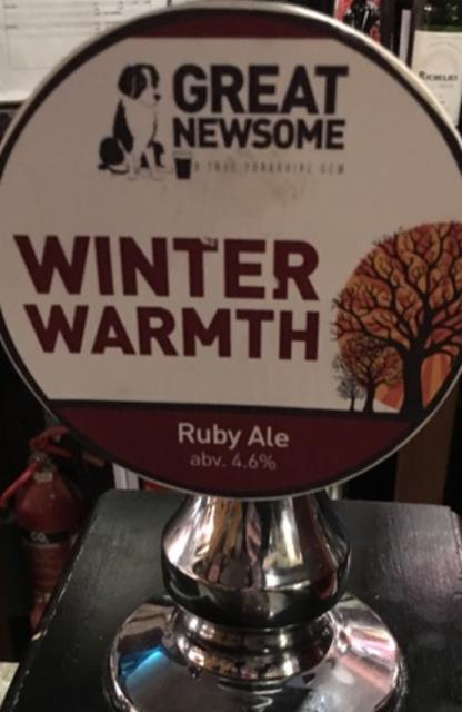 Winter Warmth 4.6%, Great Newsome Brewer, England