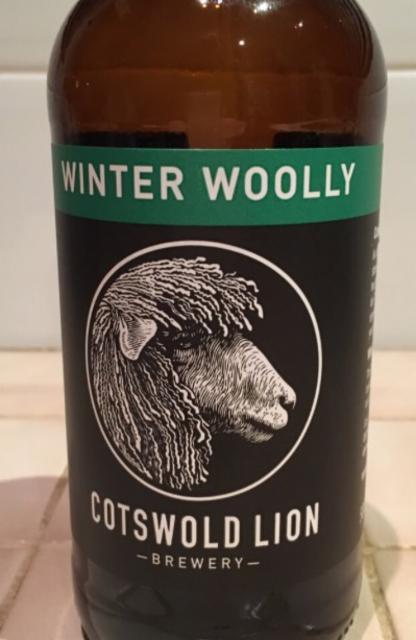 Winter Woolly 5.2%, Cotswold Lion Brewery, England