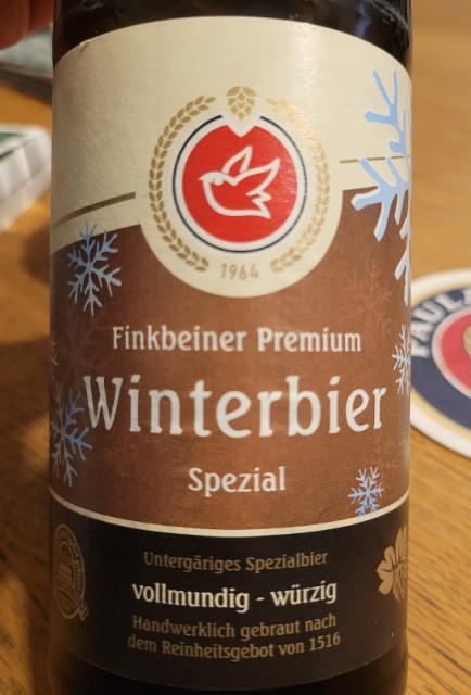 Winterbier Spezial 5.6%, Finkbeiner Getränke GmbH & Co.KG, Germany