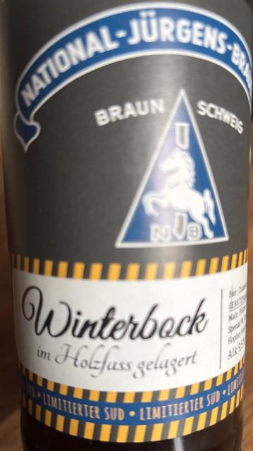 Winterbock 9.5%, National-Jürgens-Brauerei, Germany