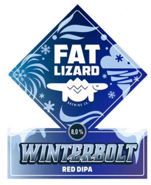 Winterbolt Red DIPA 8.0%, Fat Lizard Brewing Co., Finland