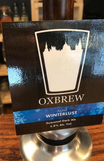 Winterlust 4.8%, Oxbrew, England