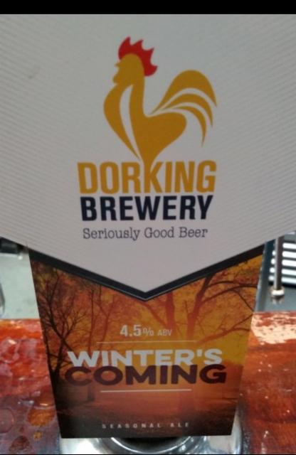 Winter's Coming, Dorking Brewery