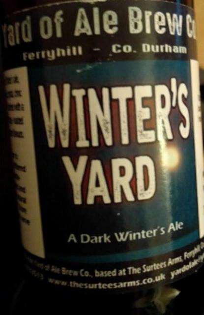 Winter's Yard 4.7%, Yard Of Ale Brew Co., England